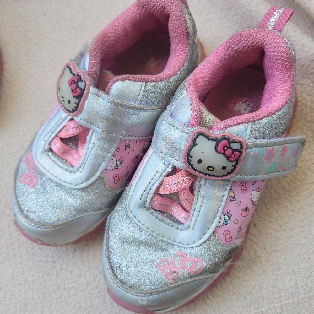 Hello kitty light up shoes